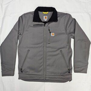 Carhartt Crowley Soft Shell Rain Defender Jacket Gray Men’s Size Medium EUC